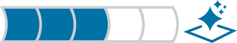 Systemer med færre piler kan gi en overflate with more orange peel  og/eller lavere glans. Systemer med flere piler vil gi en jevnere finish og høyere glans.