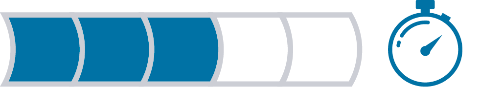 Prosesshastighet refererer til prosesstid og antall trinn i lakkeringsprosessen. Systemer med færre piler gir en langsommere prosess med flere trinn. Systemer med flere piler gir en raskere prosess med færre trinn.